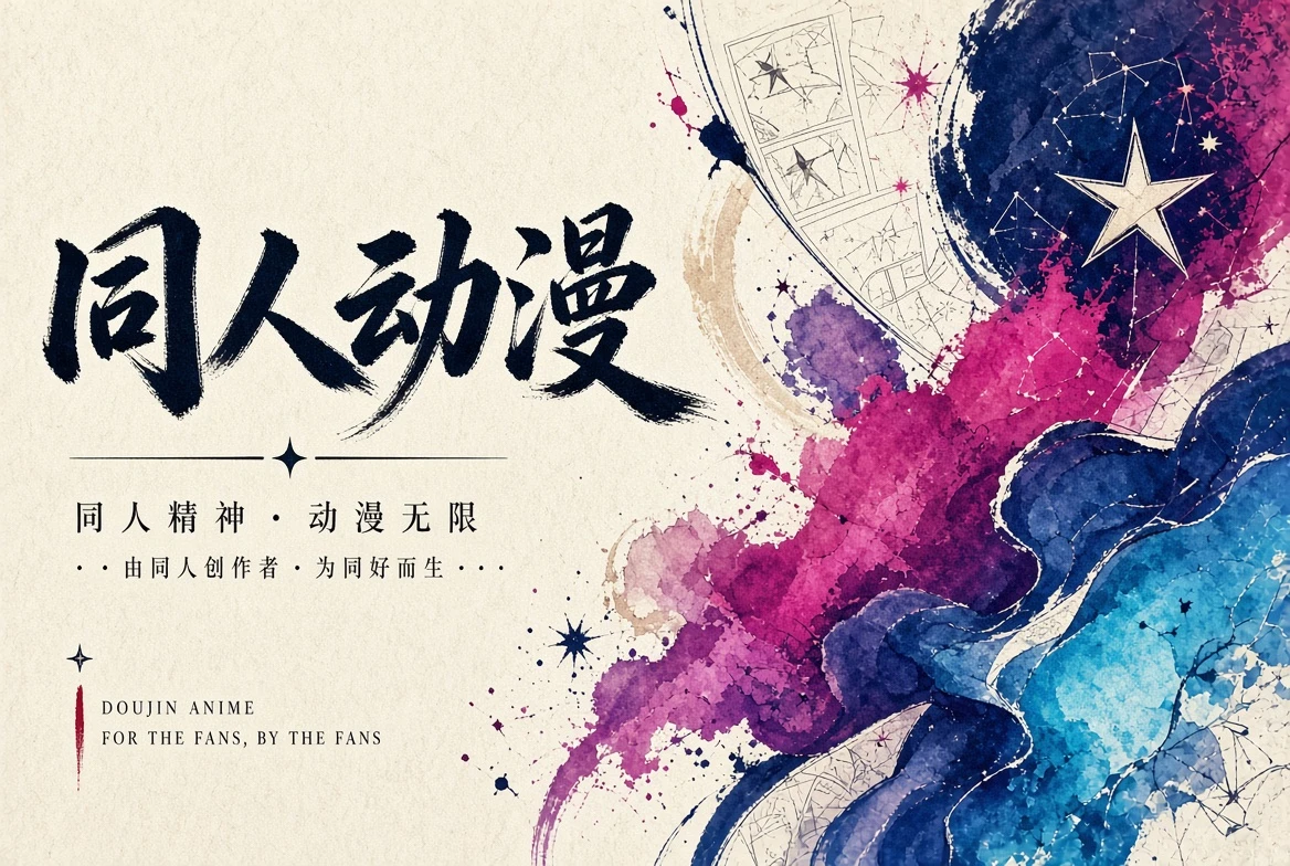 关于同人动漫栏目配图